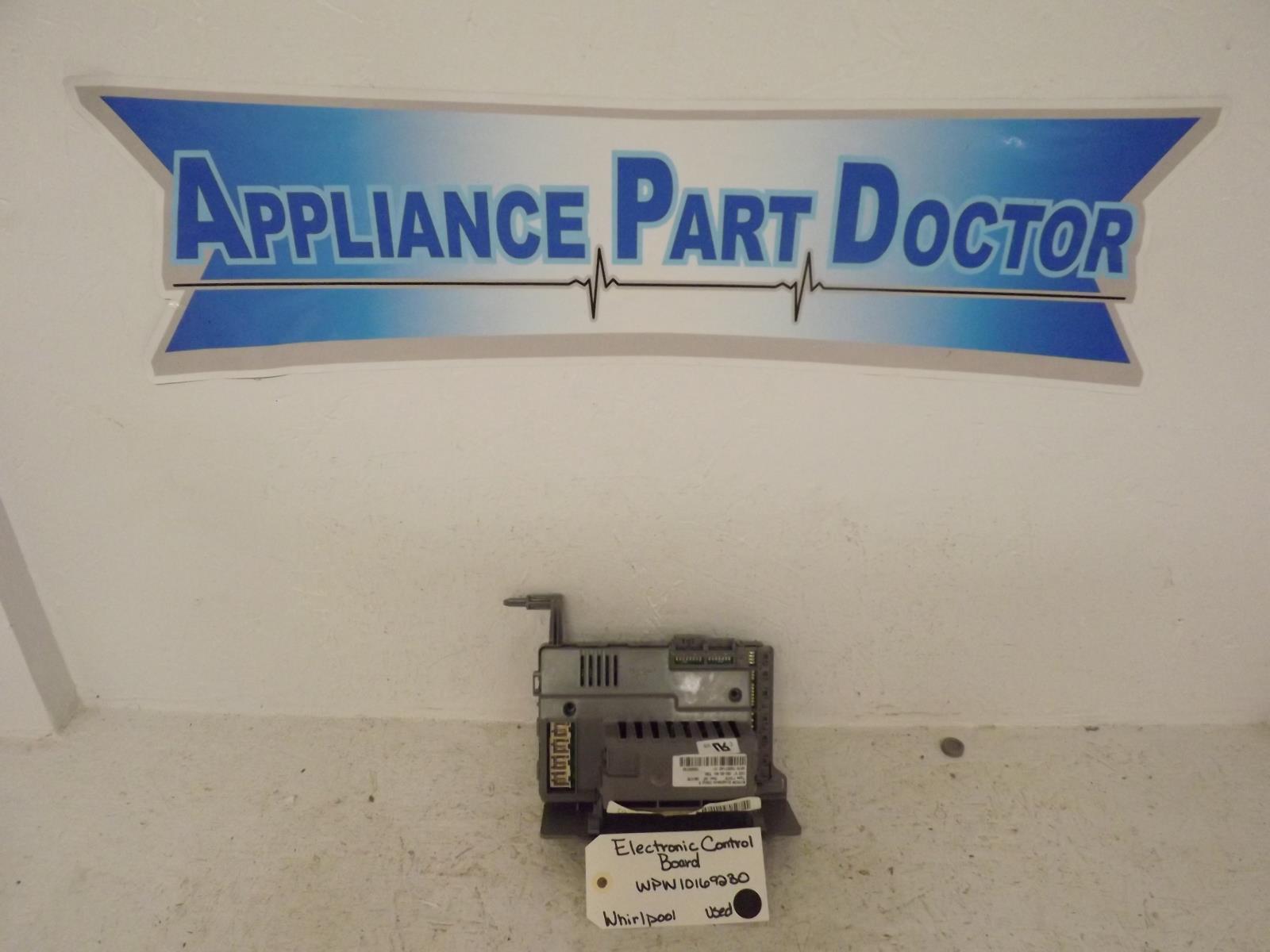 Whirlpool Washer WPW10169230 Electronic Control Board Used Whirlpool Washer WPW10169230 Electronic Control Board Used